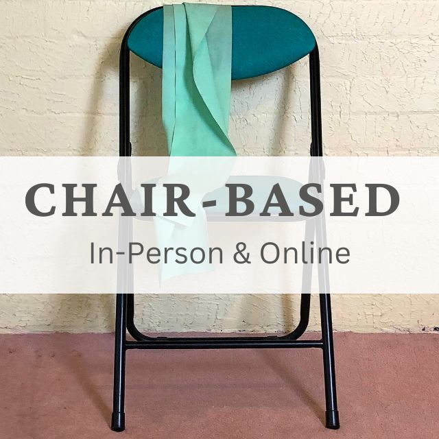 Chair-Based Yoga, In-Person & Online