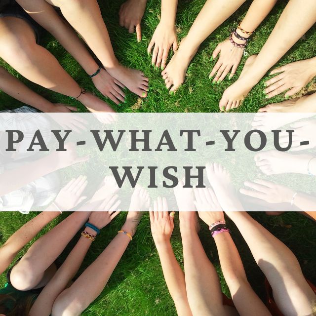 Pay-What-You-Wish Classes
